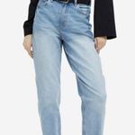 H&M NWT Divided Women’s Size 0 Loose Mom Jeans - High Waist, Ankle, 5-Pocket Photo 2