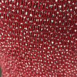 Brandy Melville  Caley smocked off the shoulder red floral dress Photo 10