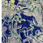 Lilly Pulitzer Sophiletta Dress Blue Current Sea Sirens Size Small UPF 50 Photo 3