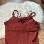 Athleta Hyper Focused Bra Dress In Powervita In Dried Cinnamon Photo 3