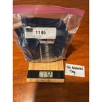 Nina Leonard NWT  Navy Blue Jersey Button Front Wide Leg Jumpsuit 1X Casual Party Photo 9