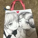 Camilla d ‘errico canvas tote bag. 16” x 16” popular Etsy artist Photo 2