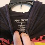 Pink Floyd  Dark Side Of The Moon Crop Hoodie Womens Small Official Branded Black Photo 1