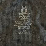 Phat Buddha Women’s Black & Silver Stretch Racerback Tank Top Size M Photo 3