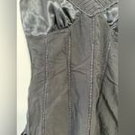 DKNY Y2K Dark Gray Silk Camisole Babydoll Top Women’s Size 8 Photo 1