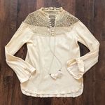 Free People  boho gauze cotton top Photo 2