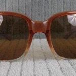 New Divine Eyewear Vixen Orange Fade/Polarized Amber Sunglasses NWT Women's Photo 0