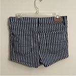 American Age Women’s American Eagle Blue White Denim Next Level Stretch Hi Rise Shorts 10 Photo 5