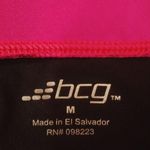 Bcg  M Black Shocking Pink Athletic Shorts Photo 4
