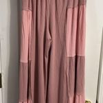 POL Mauve Patchwork Pants Photo 3