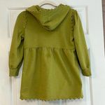 Anthropologie Lilka  Green Full Zip Hoodie Jacket Small Photo 3