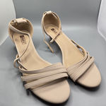 Didifu Nude Strappy Heels Women's Size 9 – Nude Beige Ankle Strap Sandals – New Tan Photo 0