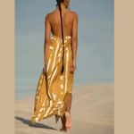 DIARRABLU Mailys Gold‎ Convertible Maxi Dress Size XS Gold Photo 2