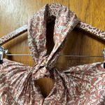 Natalie Martin  Astrid Halter Neck Sleeveless Long Maxi Dress Silk Floral Large L Photo 5