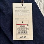 A New Day NWT  Navy Blue Terry clothe Shorts Photo 1