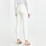 L'Agence  Tilly Mid-Rise Ivory Slim Straight Jeans Macadamia Size 27 Photo 2