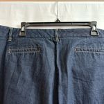 Women's Khakis 16w Dark Wash Denim Flare Leg Jeans Casual Blue Photo 5