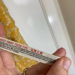 Free People All Tucks Printed Long Sleeve Bodysuit Women’s Small Yellow Photo 6