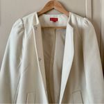 Elle  Long Off-White Coat Size 4 Photo 1