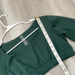 Outdoor Voices Top scult longsleeve crop womens Green (large) activewear workout Photo 4