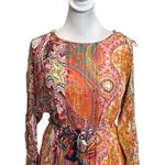 ZARA Short Printed Dress Multi Orange Bloggers Favorite 7521/049 New Womens XS Photo 1