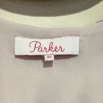 Parker NEW FLORAL PULLOVER LONG SLEEVE MINI DRESS XS Photo 4