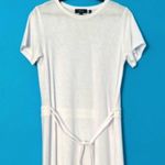 Theory Cotton Belted Shirtdress white M Photo 9