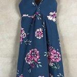 Planet Gold  Juniors' Floral Braided-Detail A-line Mini Dress NWT XS Photo 0