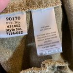 Multiples  Tan Khaki Linen and Cotton Jacket Size M Photo 4