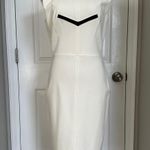 Diane Von Furstenberg Red carpet Line  Michelle bodycon white black Dress New Photo 2