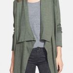 Splendid  sage green drape cardigan sweater Photo 0
