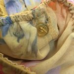 Yumi Kim  Women’s Floral Print Tiered Cropped Tube Top with Flutter Sleeves Photo 5