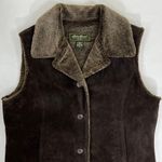 Eddie Bauer Suede Leather Vest Photo 7
