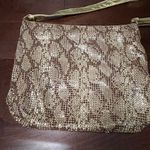 Shea Shea Vintage Gold and Cream Metal Mesh Slouchy Shoulder Bag Purse Photo 3