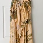 Anthropologie Tropical Print Oversized Flowy Dress, Size XS Photo 7