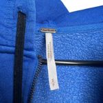 Free People  Blue Quarter Zip Pullover Hoodie Sweatshirt Size S Photo 3