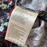 Free People  Vibe Check One Piece Black Ditsy Shell Size Medium Boho Photo 12