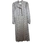 Ba&sh Paris Pleated Midi Dress US Sz. 6 Photo 4
