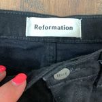 Reformation  Melissa High And Skinny Black Jeans Photo 1