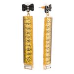Betsey Johnson Ruler Drop Earrings Photo 2