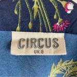 Circus Dress Dandelion Print Navy Blue XS UK Size 8 Retro A Photo 7