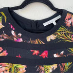 Lovers + Friends  Womens Size S Small Floral Shift Dress Short Sleeve Semi Sheer Photo 6