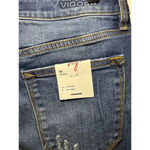Vigoss NWT  Women’s Frankie Slim Straight Dark Wash Denim Jeans Size 30 Photo 5