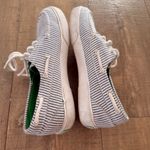 Ralph Lauren Womens Polo Boat Shoes Striped Lace Up Canvas Sneakers Lilia Size 8 Photo 4