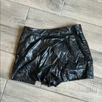 Cotton Candy Black Faux Leather Skirt Size M Photo 4