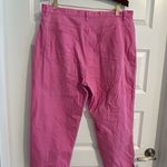 Nordstrom  Cropped Pants Pink Size 18 Photo 5