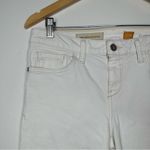 Pilcro and the Letterpress  Anthropologie White Stet Cropped Jeans Size 29 Photo 1