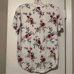 Lola Grace white floral wrap top size M Size M Photo 2