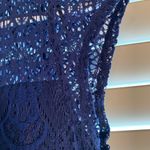 Collection B Navy Lace Midi Dress Blue Size undefined Photo 1