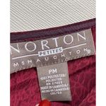 Norton Mcnaughton Vtg  Floral Slip Maxi Dress MP Red Whimsigoth 90s Y2K Fairygoth Photo 2